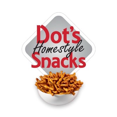 Dots Pretzels brand tile