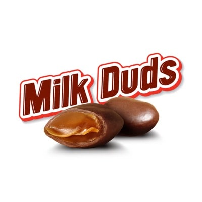 Milk Duds brand tile